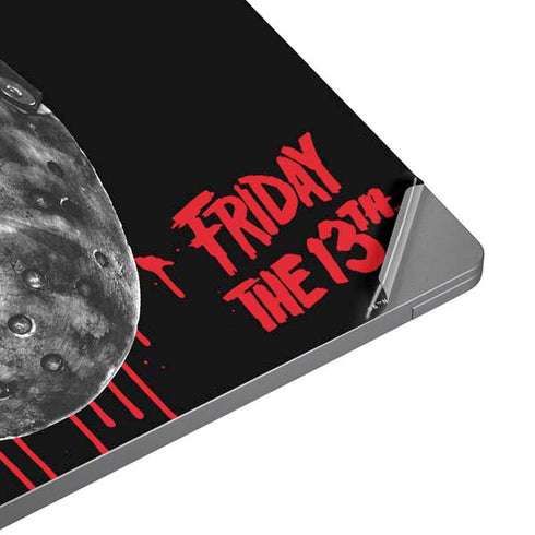 Warner Bros Friday the 13th Jason Voorhees Dripping Mask Universal Laptop 16in (13 x 9.4in) Skin